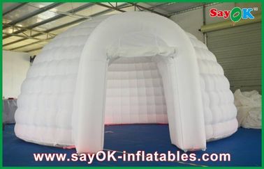 Шатер белый, раздувной шатер воздуха OD 5m раздувной купола для выставки