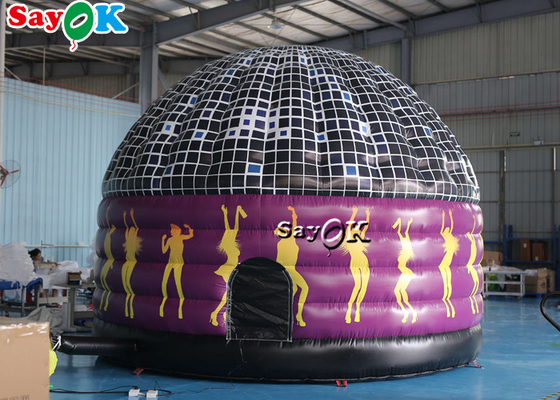 Коммерчески раздувной дом прыгуна купола диско шатра воздуха для взрослых
