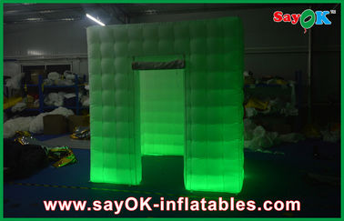 Раздувной воздух освещения раздувной, большое событие СИД приложения будочки фото Inflatables красное/зеленое цвет