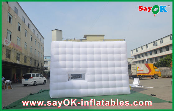 Внешний воздушный шатер открывающий окно надувная кубическая палатка средняя дверь надувная вечеринка