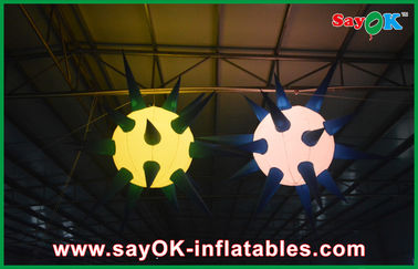 Украшение освещения крытого гигантского потолка раздувное вело шарик