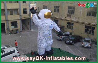 Spaceman Inflatables напольного праздника ткани 4m Оксфорд белый для рекламировать