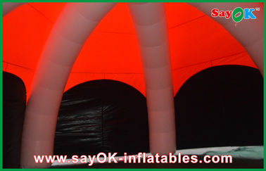 Идет Outdoors шатер воздуха PVC шатра красного шестиугольника 3 m большой на открытом воздухе раздувной для призвания