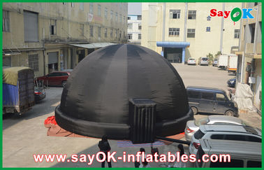 шатер купола планетария 8M черный раздувной для напольного образования