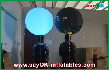 Украшение освещения прочного шарика треноги раздувное, печатание вело раздувной воздушный шар рекламы