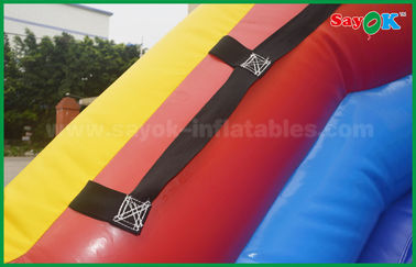Большая надувная горка промо Custom Double Giant Bouncy Slide Jump и надувная водная горка парк