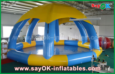 Игр спортов лета DIA 5m PVC плавательный бассеин раздувных раздувной с крышкой крыши