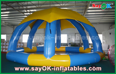 Игр спортов лета DIA 5m PVC плавательный бассеин раздувных раздувной с крышкой крыши