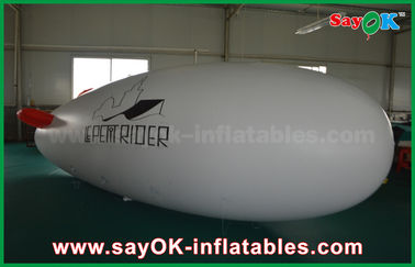 плоскость воздуха Зеппелина гелия воздушного шара 5m гелия изготовленного на заказ логоса PVC 0.2mm раздувная