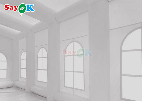 Надувная ванная палатка светодиодный цвет надувная ванная палатка кубная надувная свадебная палатка