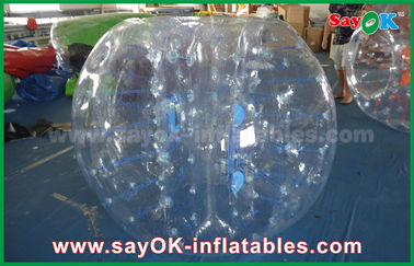 Футбольный мяч Zorb пузыря PVC на открытом воздухе раздувных игр 0.8mm взрослый раздувной человеческий для игр спорт