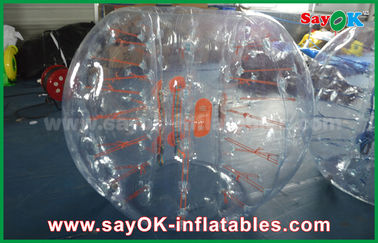 Разрушать взрослого 1.5m игры шарика шарик DIA раздувной Zorb раздувного, прозрачный человеческий футбол TPU/PVC пузыря