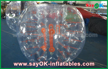 Разрушать взрослого 1.5m игры шарика шарик DIA раздувной Zorb раздувного, прозрачный человеческий футбол TPU/PVC пузыря