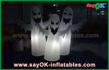 украшение освещения призрака хеллоуина 3 ткани 1.5м Оксфорд раздувное водоустойчивое