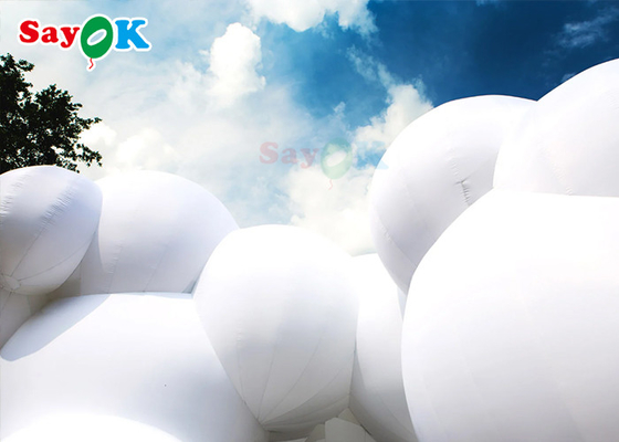 Воздушные шары облака ПВК события изготовленные на заказ форменные с печатанием цифров 2 сторон