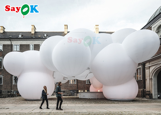Воздушные шары облака ПВК события изготовленные на заказ форменные с печатанием цифров 2 сторон