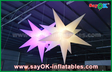 Нейлон рекламируя украшения воздушного шара звезды СИД на открытом воздухе раздувные с воздуходувкой КЭ/УЛ