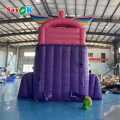 Гигантская надувная горка коммерческий аквапарк прыжок надувный скакалка дом для детей вечеринка комбо с горкой
