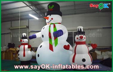 Украшений праздника ткани Оксфорда снеговик рождества раздувных гигантский для партии