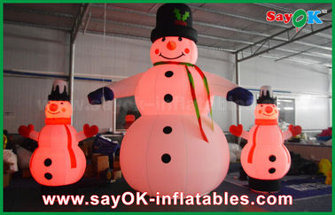 Украшений праздника ткани Оксфорда снеговик рождества раздувных гигантский для партии