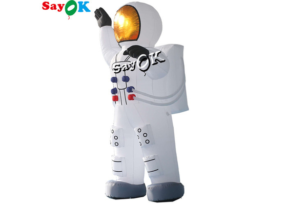 4 м 13 футов Портативные белые надувные персонажи надувные астронавты космонавты для научного музея