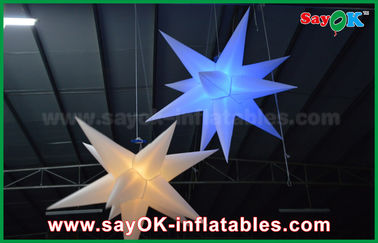 ДИА 1.5м висит вверх воздушный шар звезды Селлинг раздувной с изменением светлого цвета СИД