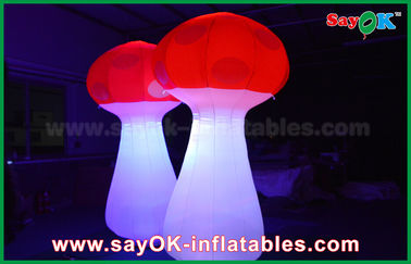 Поставьте освещение гриба СИД украшения гигантское раздувное для Веддинг/событие