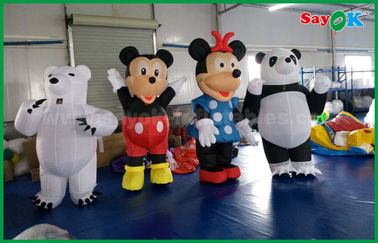 Подгонянные раздувные панда/мышь персонажей из мультфильма сформировали для парка атракционов