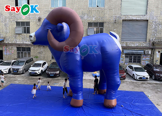 животные козы 7.5m раздувные моделируют рекламу козы катания инфляции воздушных шаров изготовленную на заказ