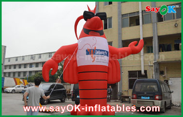 Взрыв мультфильмы реклама красное надувное животное гигантский омары надувная модель 2 года гарантия