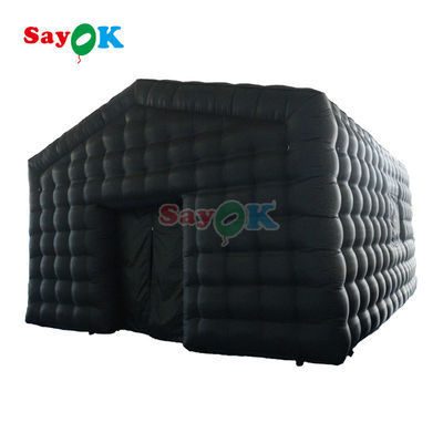 Переносное светодиодное диско освещение мобильный ночной клуб палатка надувный куб вечеринка палатка надувный ночной клуб для аренды