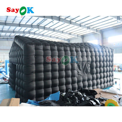 Переносное светодиодное диско освещение мобильный ночной клуб палатка надувный куб вечеринка палатка надувный ночной клуб для аренды