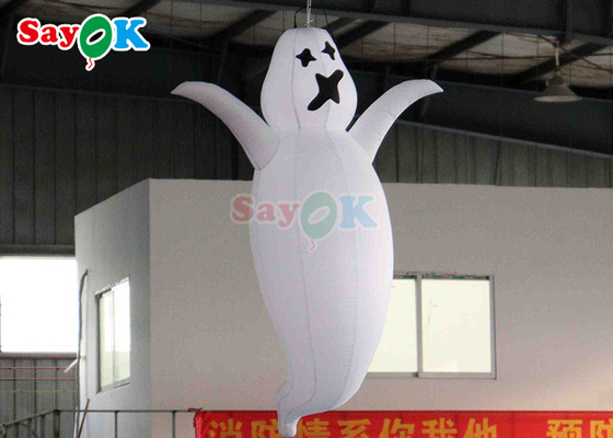 Высота 5 футов Хэллоуин надувные устройства Милые наружные висячие призраки