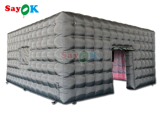 Портативная надувная кубическая палатка праздничный зал водонепроницаемый ночной клуб дом дискотека палатка