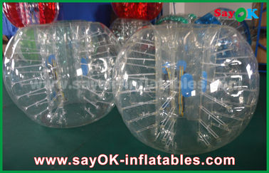 Раздувные игры для взрослых прозрачный DIA футбола 1.5m шарика бампера пузыря PVC/TPU 0.8mm/1.0mm