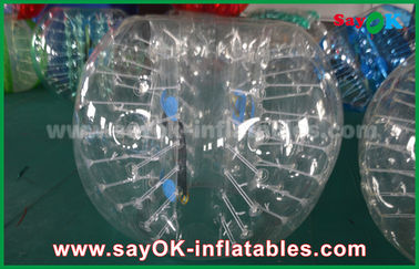 Раздувные игры для взрослых прозрачный DIA футбола 1.5m шарика бампера пузыря PVC/TPU 0.8mm/1.0mm