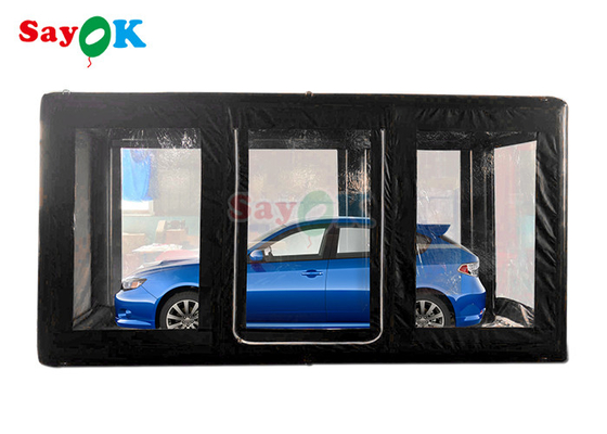 16.4FT надувная крышка автомобиля герметичный надувный щит автомобиля витрина портативный автомобиль будка гараж