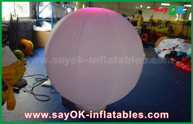 Воздушный шар рекламы Коммеркайл изготовленный на заказ раздувной светлый с земным шариком