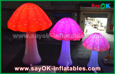 свет приведенный гриба м красного цвета 2 до 5 нейлона 190Т раздувной для рекламировать/украшение