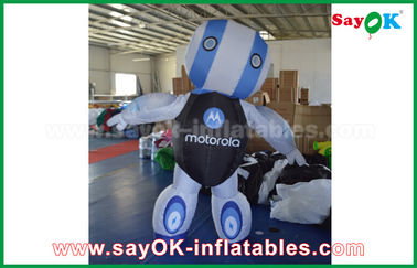 Продукты робота ткани таможни 2мХ Оксфорда изготовленные на заказ раздувные голубые для рекламировать