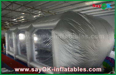 Будочка брызг PVC шатра воздуха раздувного шатра гаража водоустойчивая раздувная для распылять краски автомобиля