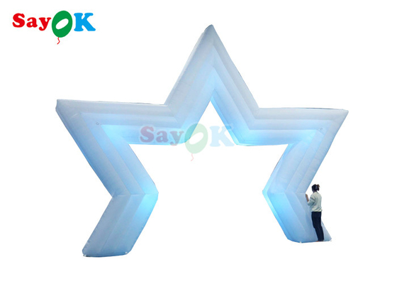 Гигантская надувная звездная арка подсветка надувная звездная арка для наружной рекламы