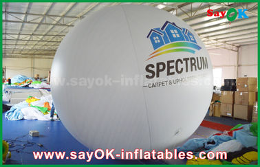 Воздушный шар гелия ПВК ДИА гиганта 2м белый раздувной для на открытом воздухе рекламы