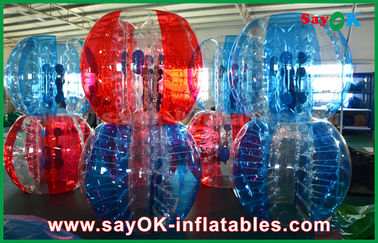 Футбола PVC/TPU раздувных игр лужайки пузыря прозрачного шарик раздувного человеческий для взрослого/ребенк