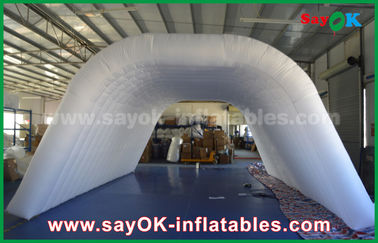 Шатер тоннеля раздувного шатра воздуха выполненный на заказ взрослый белый раздувной для события/торговой выставки