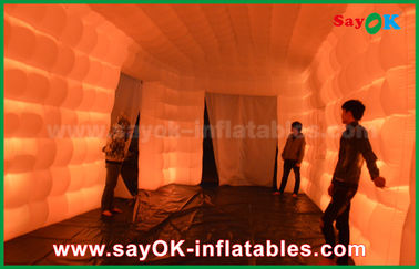 Света СИД шатра воздуха шатер куба раздувного раздувной/Полно-цифровой печатая на открытом воздухе шатер партии