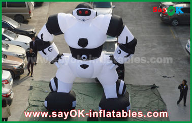 Надувный робот-двигающийся персонаж водонепроницаемая Оксфордская ткань для детей