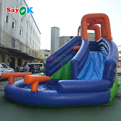 Sayok 20ft горячие продажи надувные водные горки надувные горки с бассейном надувные водные горки для детей