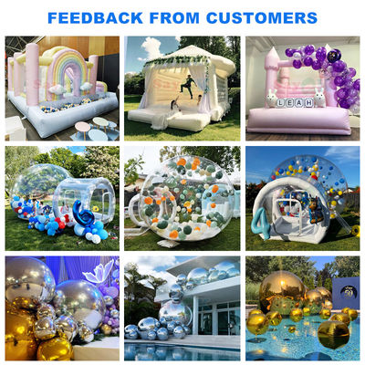 Прозрачный подскакивающий пузырь Дом надувная вечеринка пузырь воздушный шар Дом для детей