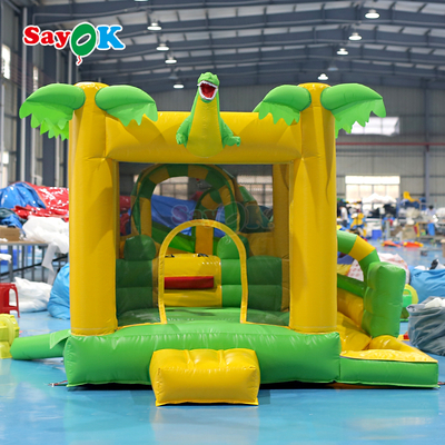 Sayok Commercial Small Inflatable Bounce House Dinosaur Inflatable Bouncer Combo для детей